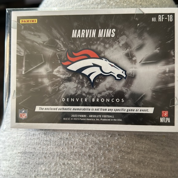 Marvin Mimms RC no. RF-18 - Picture 2 of 2